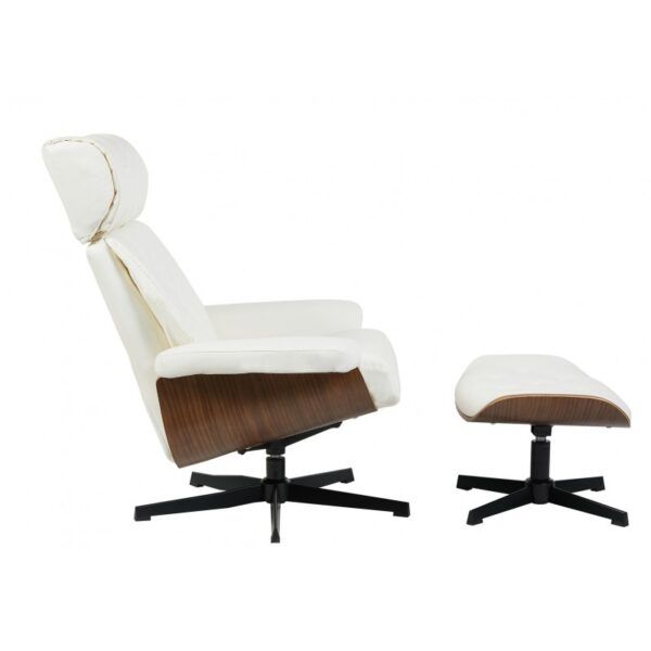 butaca con ottoman europa madera metal similpiel blanca (2)