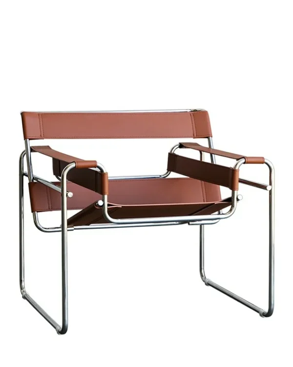 silla wassily marron