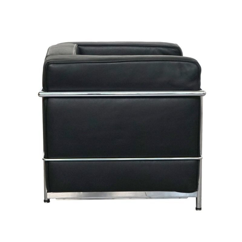sillon individual piel negra lecor de kunna (2)