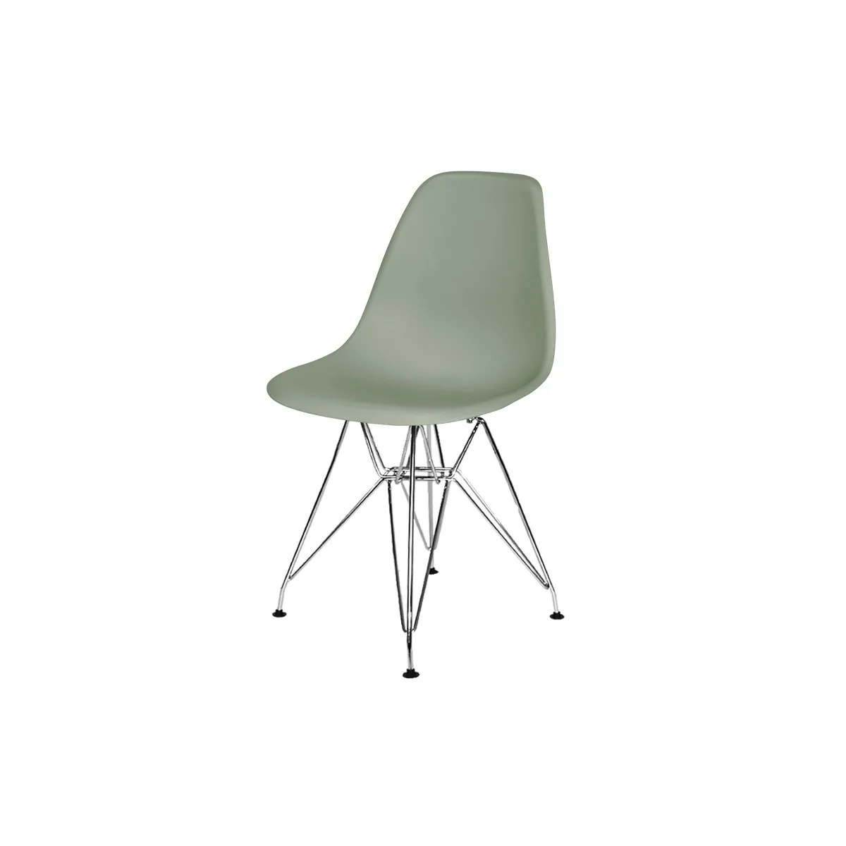 pack 4 sillas tower chrome verde kale extra quality