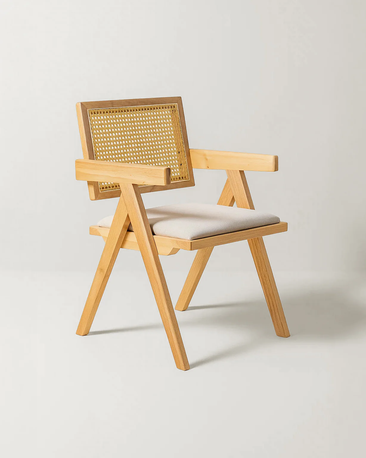 ChivaRattan WoodDiningChair Natural 1 1
