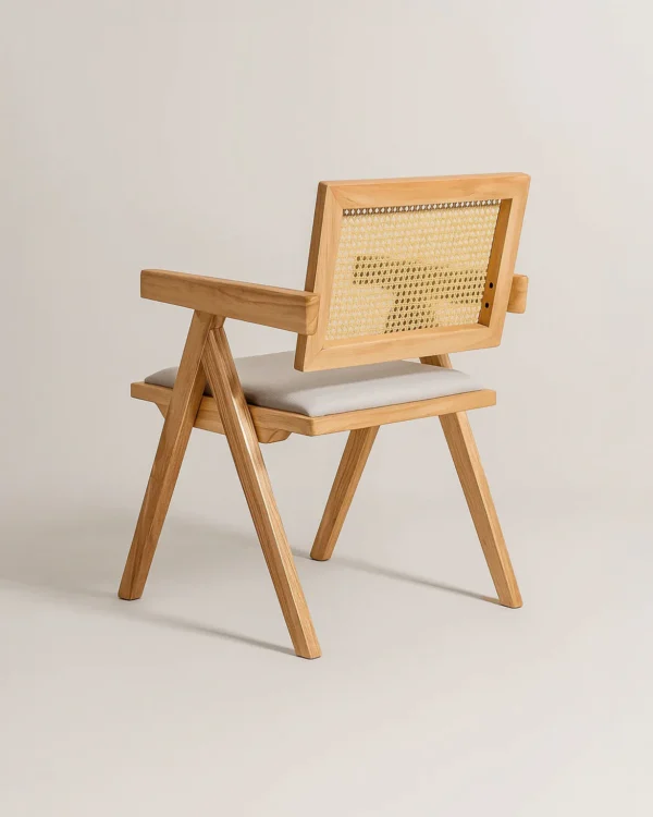 ChivaRattan WoodDiningChair Natural 4