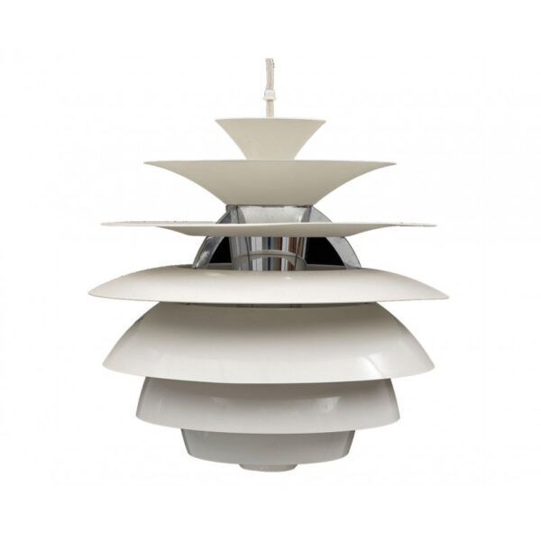lampara cygny aluminio blanca 40 cms de diametro (1)