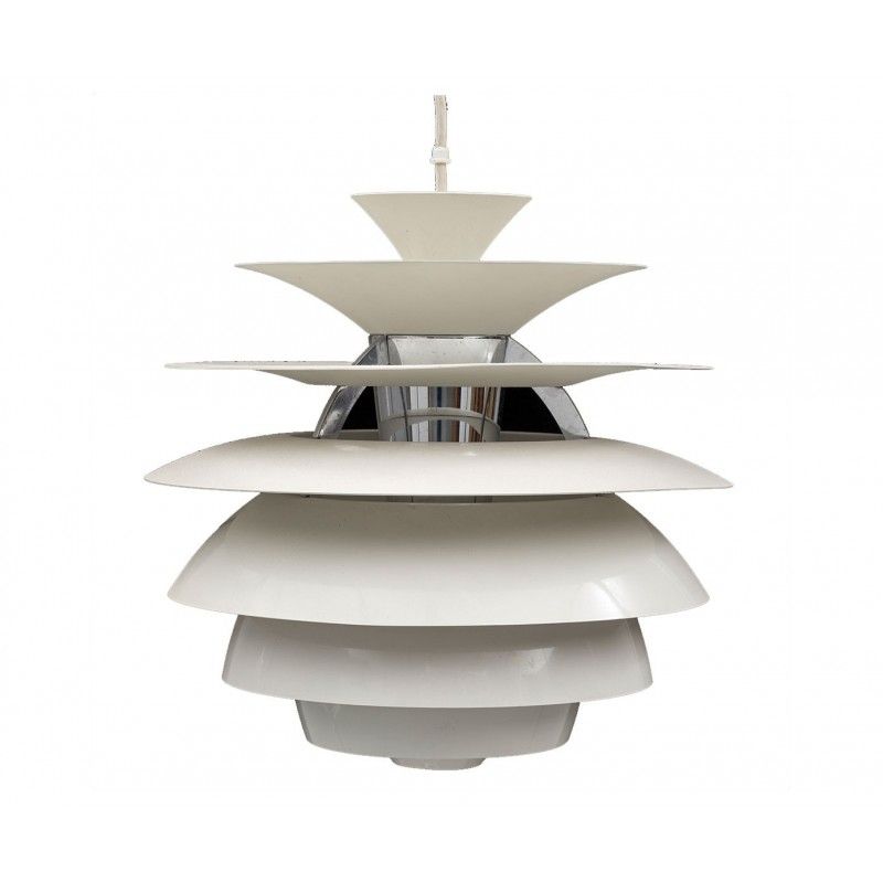 lampara cygny aluminio blanca 40 cms de diametro (1)