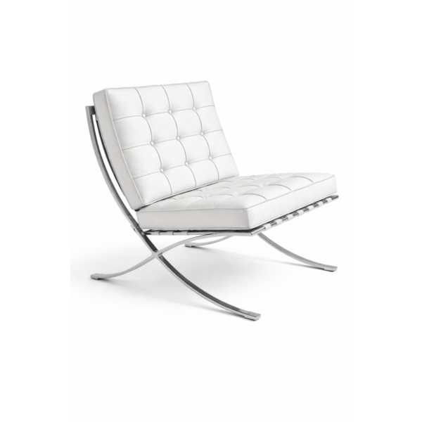 silla barna t diseno acero inoxidable similpiel blanca (1)