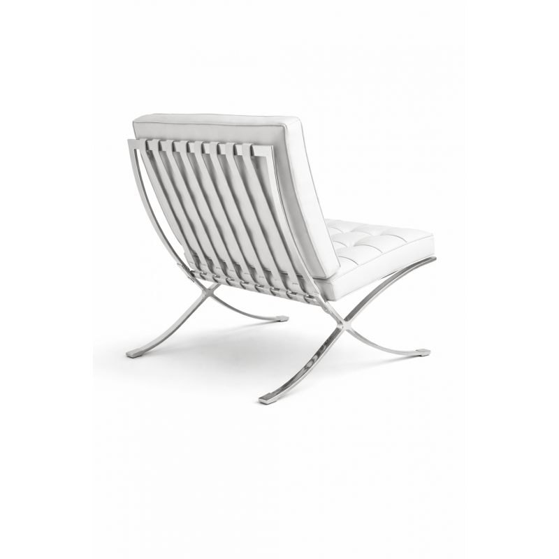 silla barna t diseno acero inoxidable similpiel blanca (2)