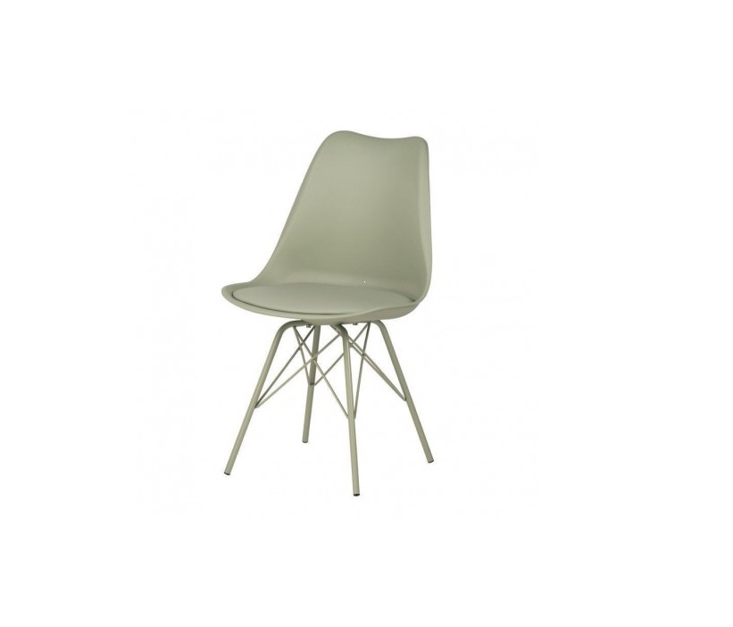 silla kendra con patas de metal