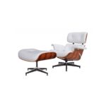 sillon lounge chair similpiel blanco madera palisandro (1)