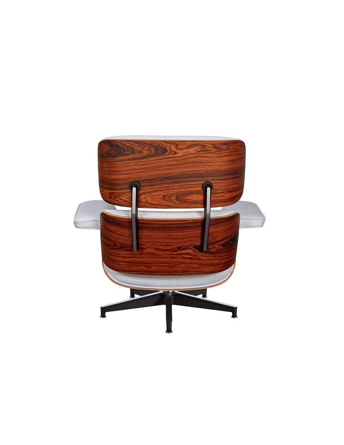 sillon lounge chair similpiel blanco madera palisandro (2)