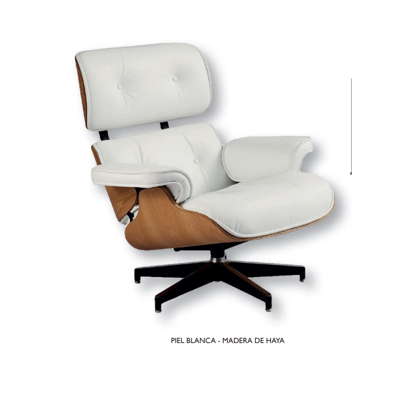 sillon giratorio y reposapies fijo