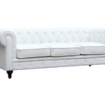 sofa chesterfield aliza 3 plazas blanco