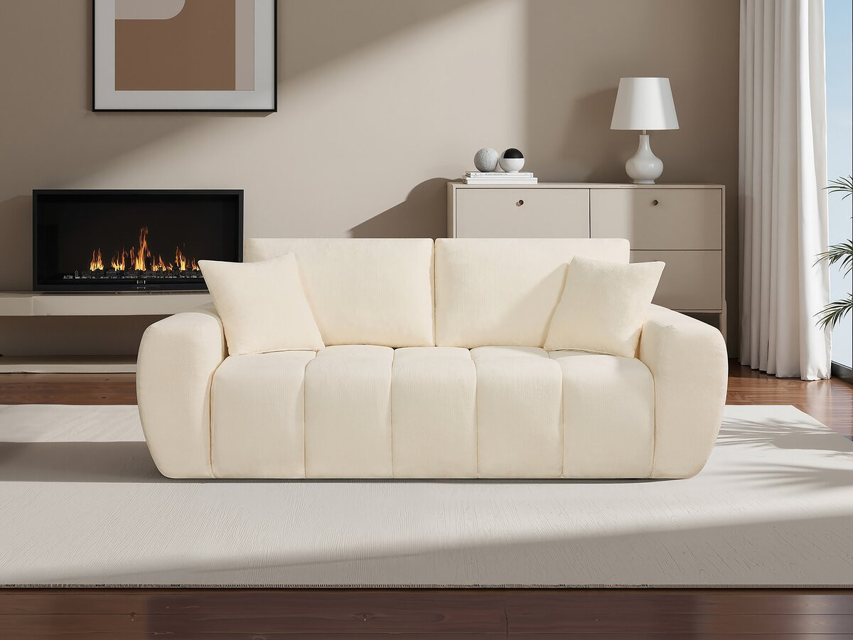 sofa recto leonie en tejido burbuja 3 plazas beige (1)